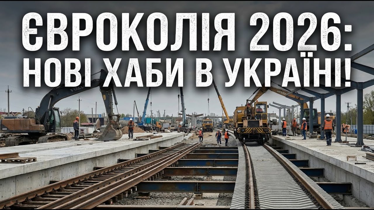 Євроколія вглиб України: Будівництво хабів 2026