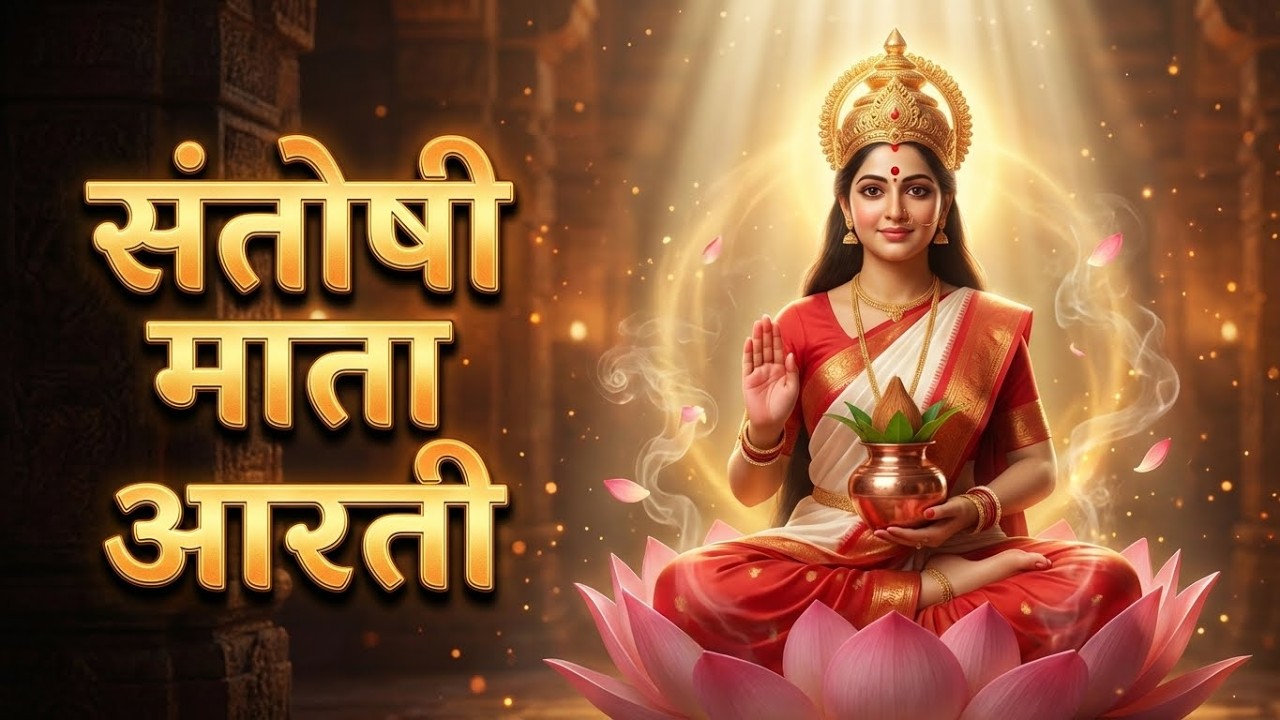 Santoshi Mata Aarti | संतोषी माता आरती | सुख, शांति और संतोष की देवी