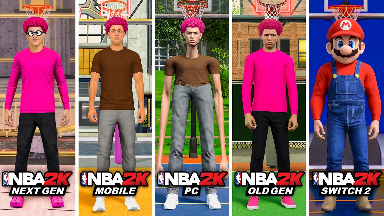 Я протестировал ВСЕ версии NBA 2K26 в ОДНОМ ВИДЕО