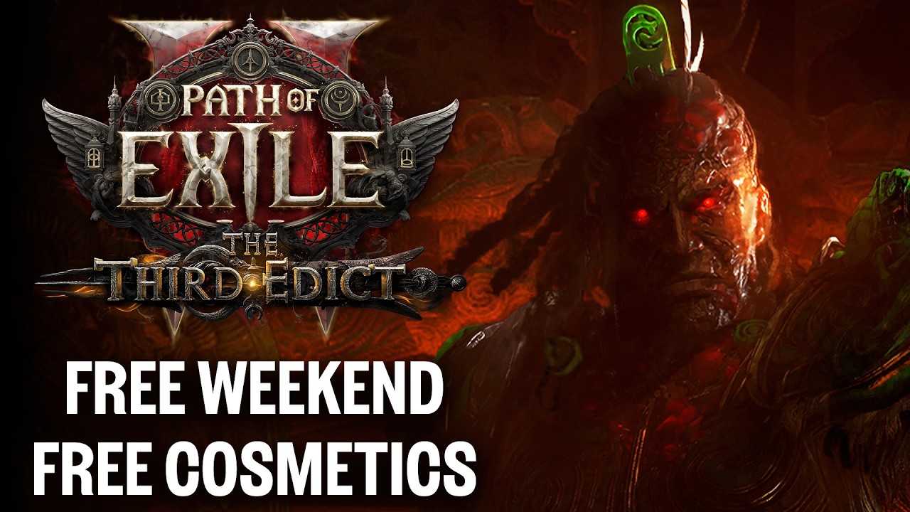 FREE Path of Exile 2 Weekend + Exclusive Cosmetics!