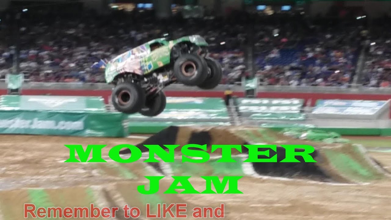 Monster Jam 2018 at Marlins Park Miami.