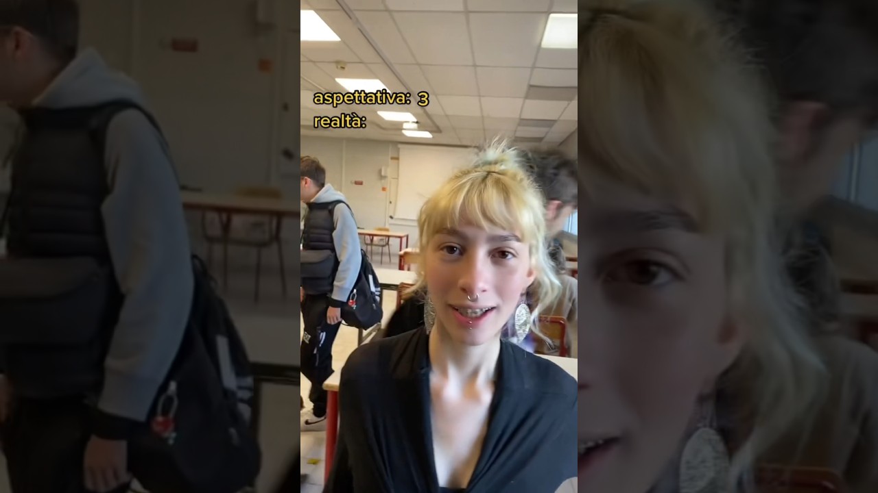 Aspettative Vs Realt&agrave; verifica di matematica
