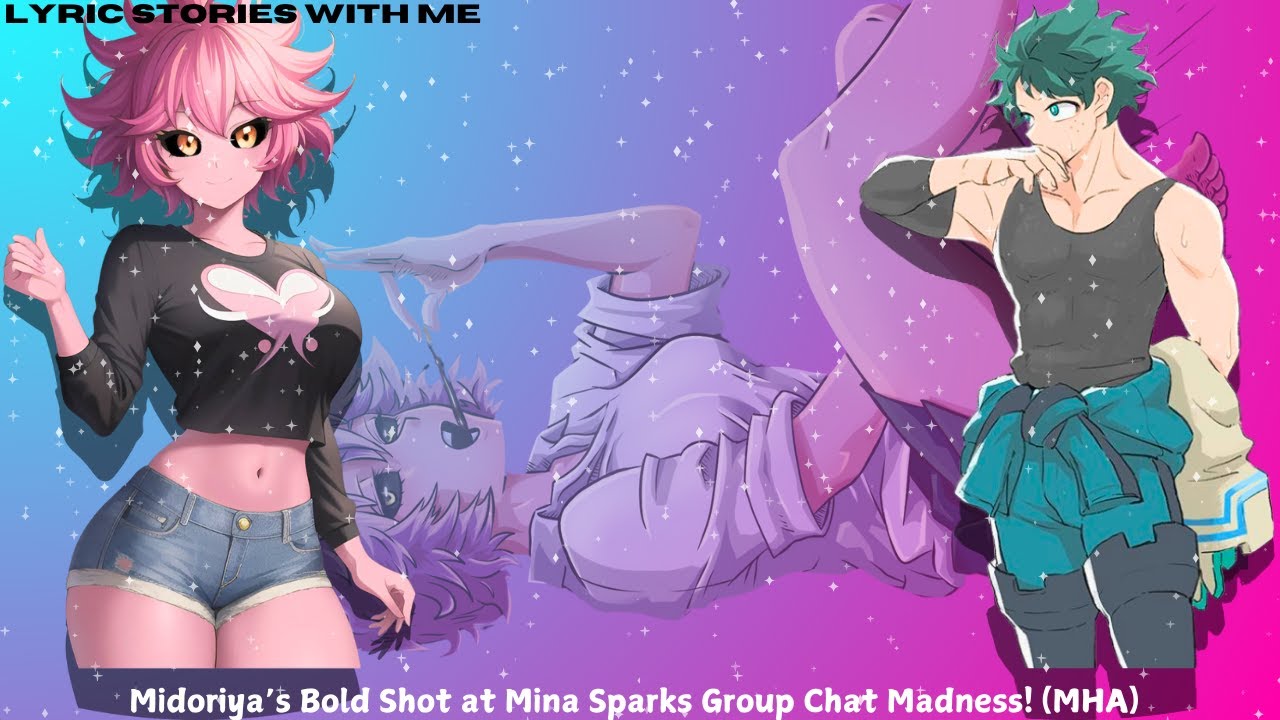 Midoriya’s Bold Shot at Mina Sparks Group Chat Madness! (MHA)