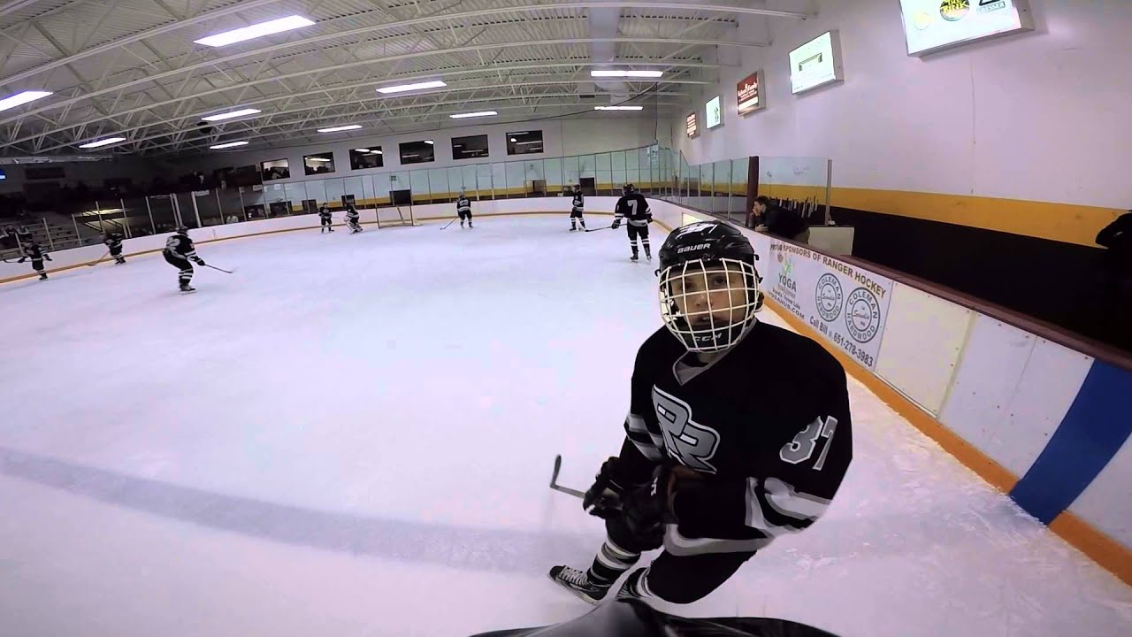 Hockey Goalie GoPro POV