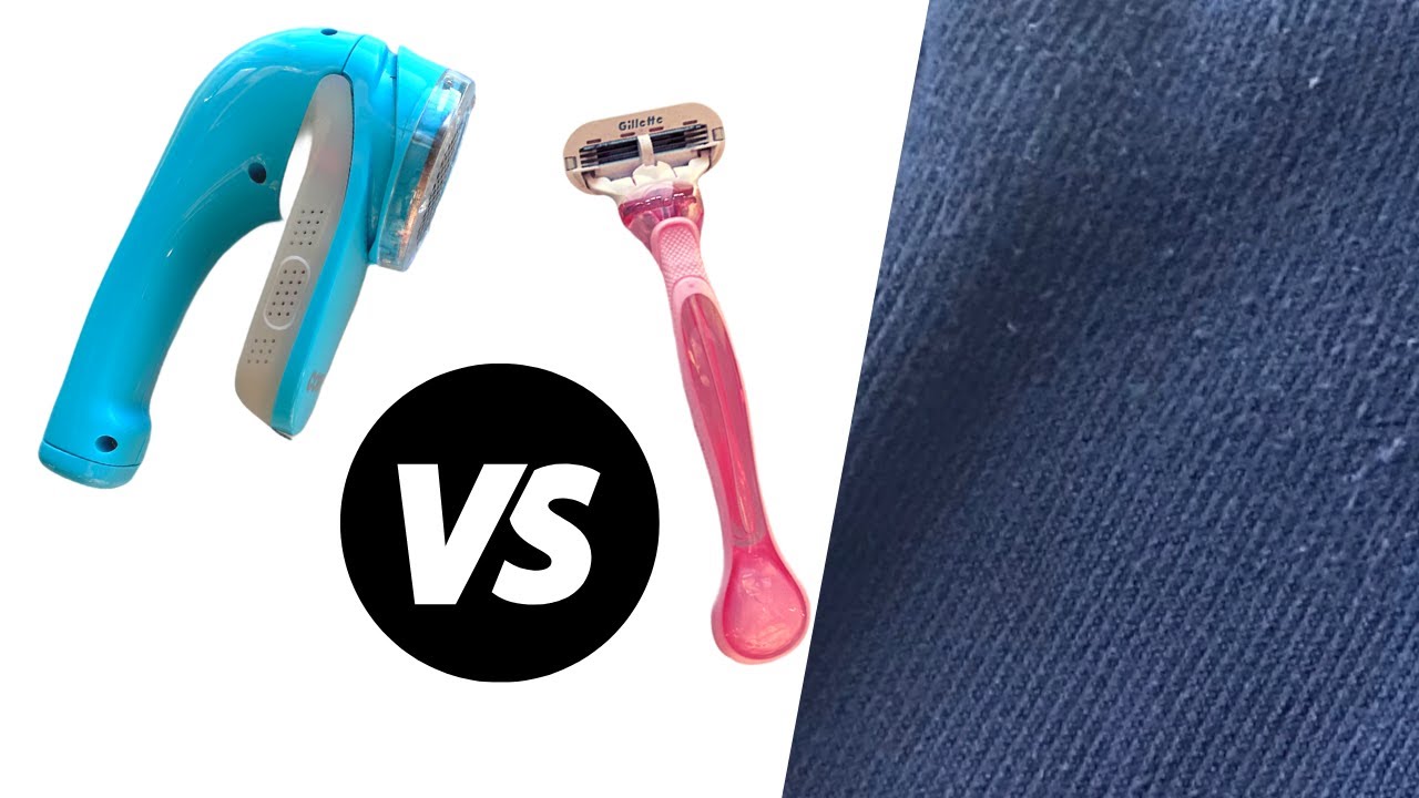 Sweater Shaver Vs. Razor. Which won?