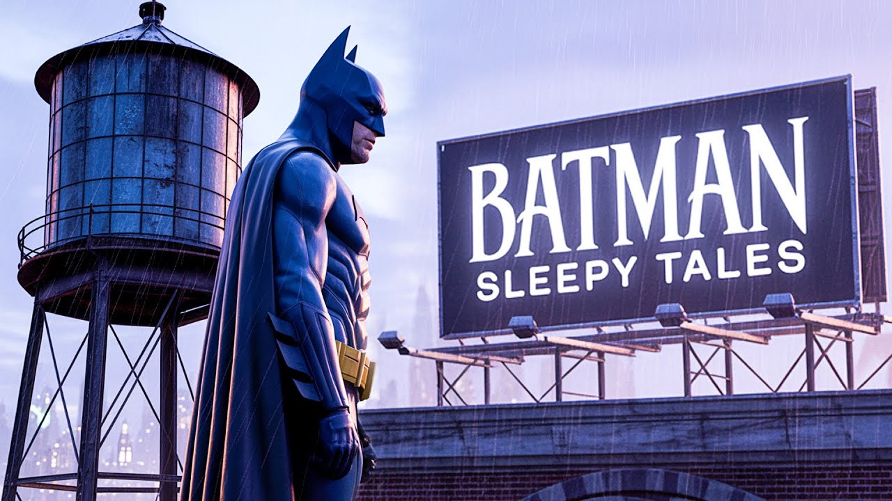 Mysteries of the Dark Knight: Batman’s vs Clayface | Gotham Rain & ASMR for Sleep