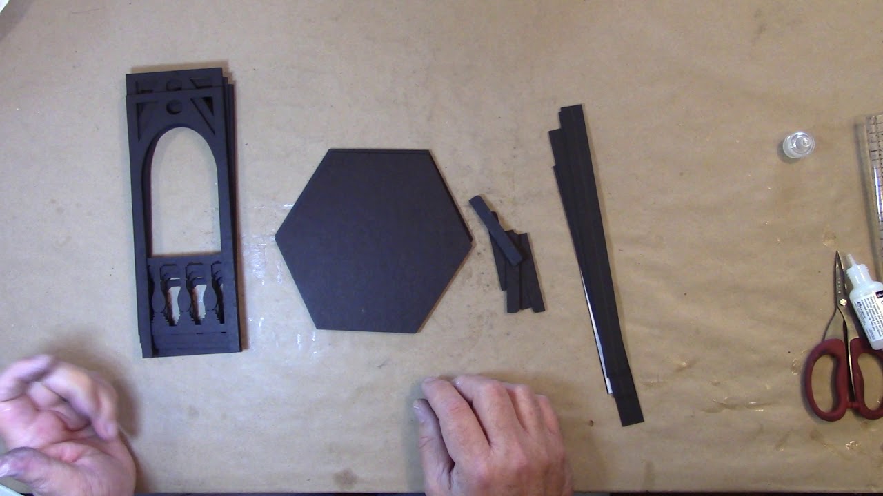 Making The Gazebo Using Graphic 45's Bloom Collection