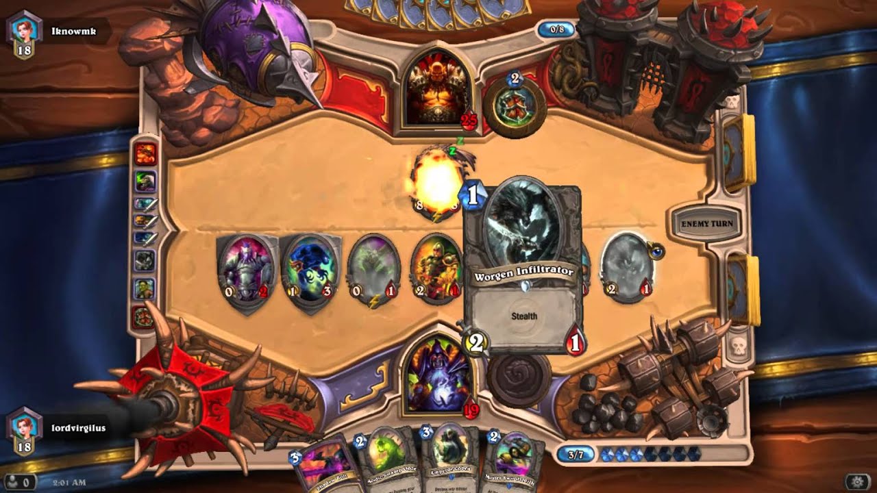 Hearthstone ~ lordvirgilus - Episode 7 (Ranked)