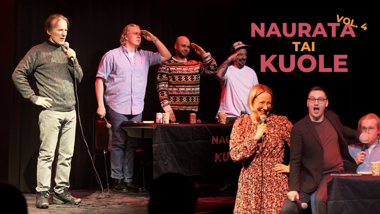 NTK vol4 - Naurata tai Kuole! -stand up show