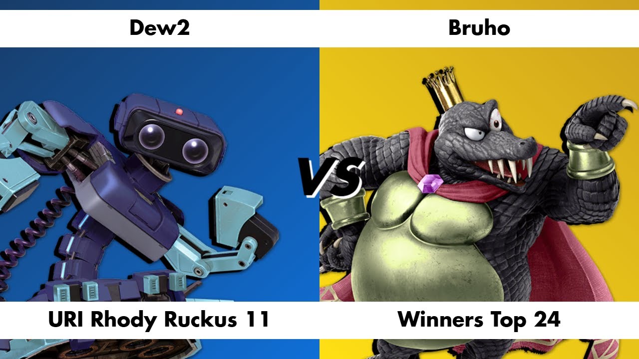 Dew2 (R.O.B.) vs Bruho (King K Rool) - Winners Top 24 URI Rhody Ruckus 11