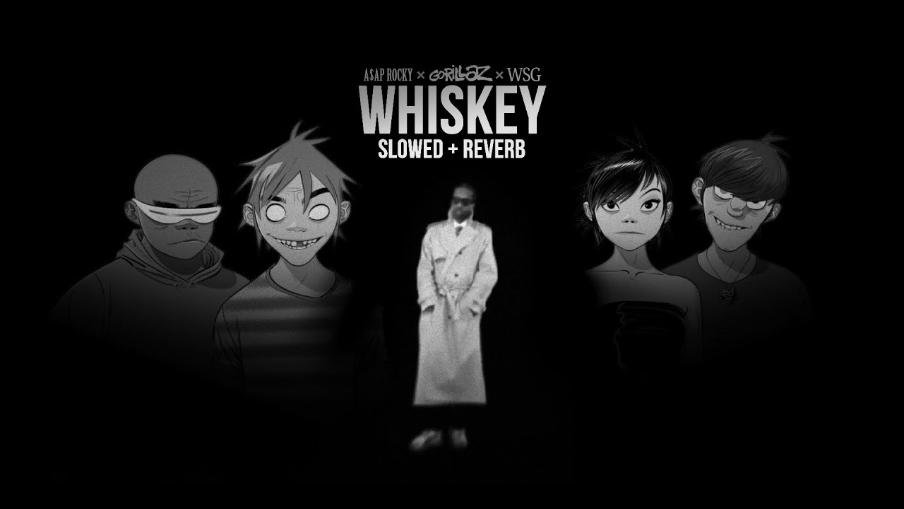 A$AP Rocky - WHISKEY ft. Gorillaz & Westside Gunn (slowed + reverb) 