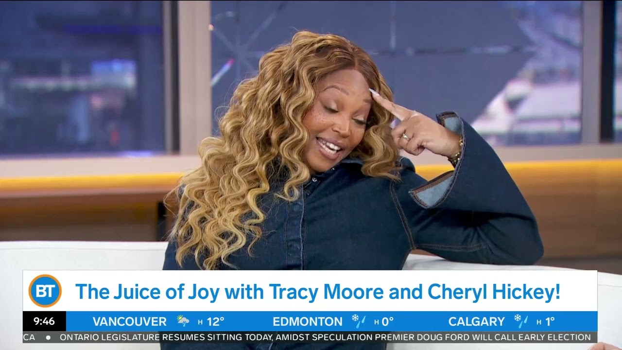 CityTV: Breakfast Television: The Juice of Joy w/Tracy and Cheryl (3)