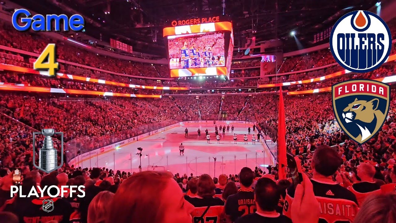 Game 4 Of The Stanley Cup Finals- Pregame Intro, Starting Lineups, & National Anthems
