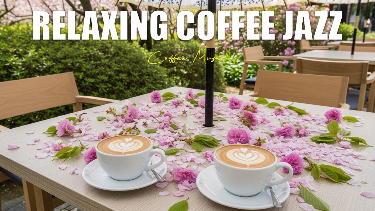 Relaxing Jazz Music ☕ Upbeat Bossa Nova Cafe & Lightly Jazz Background Music for Joyful Moods