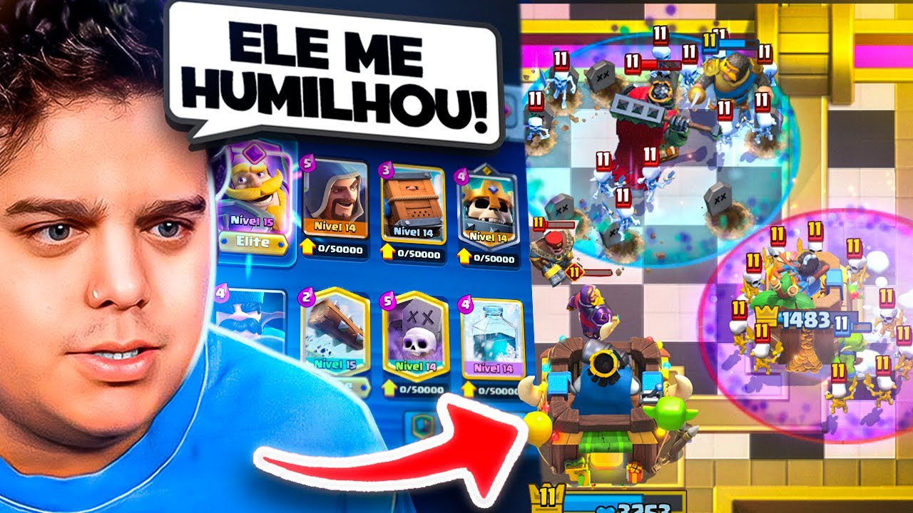 FUI HUMILHADO PRA UM DECK DE MAGO *ent&atilde;o tive que copiar*