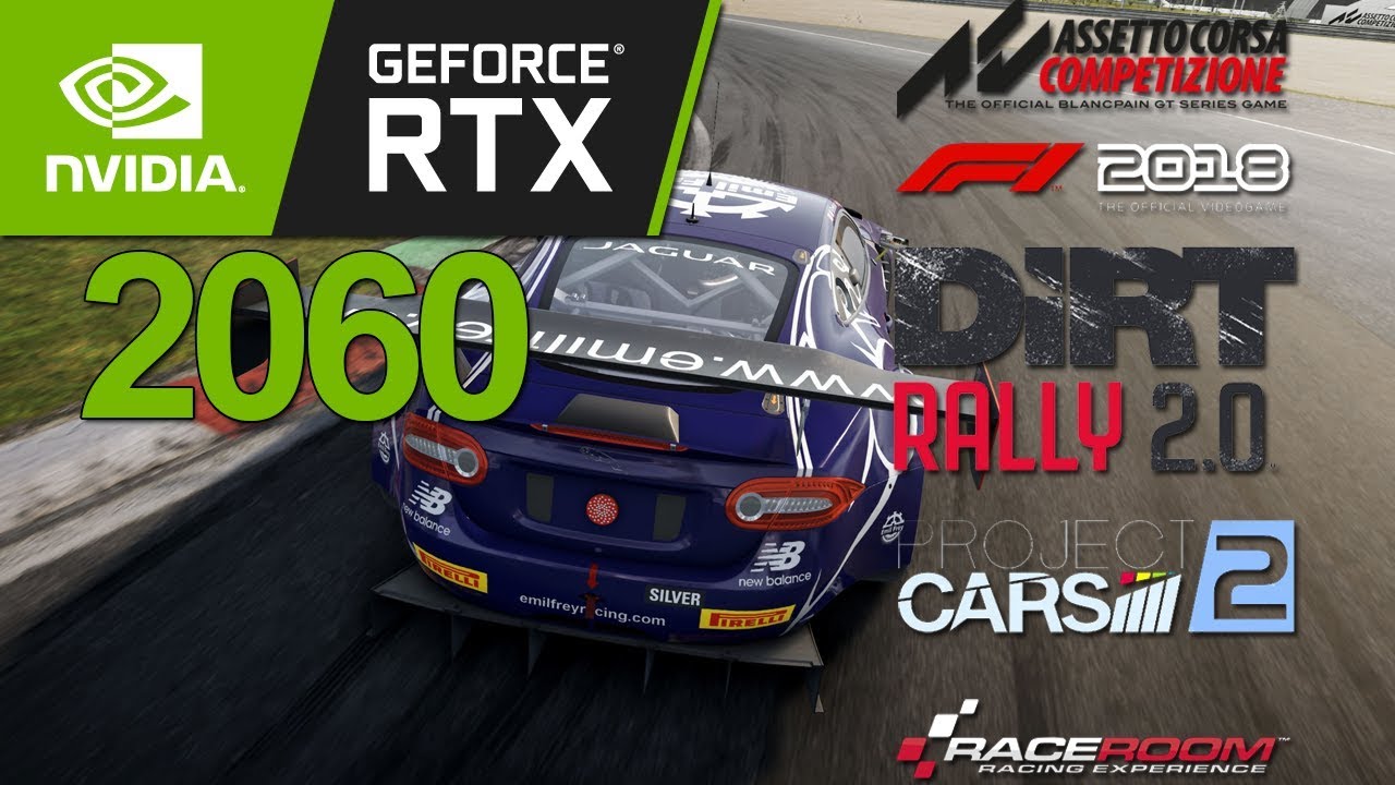 RTX 2060 Test in 5 Racing Games (1080p)