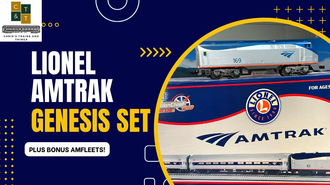 Lionel Genesis P42 Set with Amfleet Cars