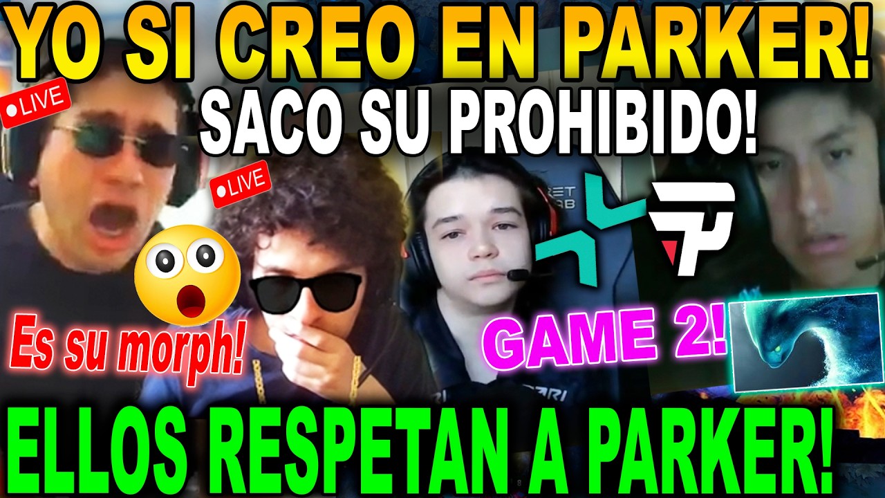 😲SE PUSO SERIO!😲 BENJAZ MANDY Y LEO SE SORPRENDEN AL VER QUE PARKER SACO SU MORPH LVL 30 CONTRA PARI