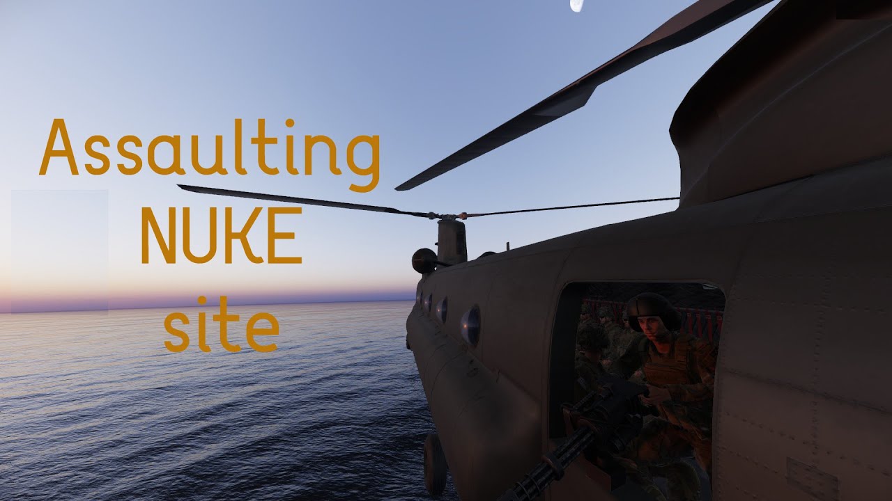 Chinook Insertion and Extraction: Arma Reforger Nuclear Site Assault