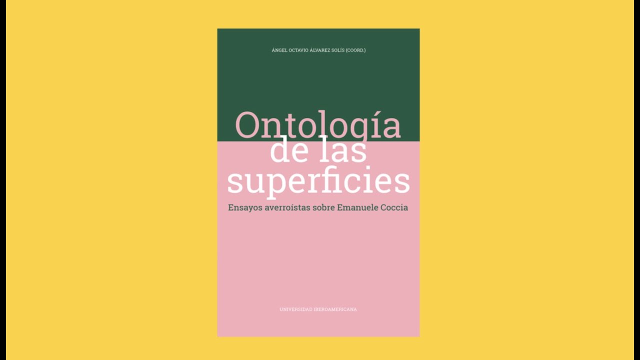 Conversaciones a la intemperie: Ontología de las superficies sobre Emanuele Coccia.