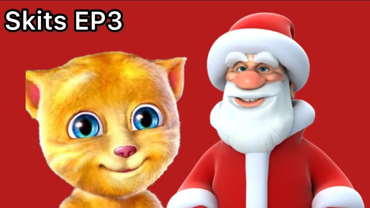 Santa Meets Talking Ginger