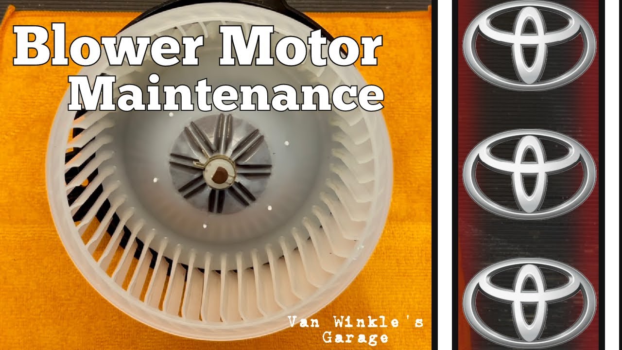Blower Motor Maintenance - 3rd Gen Toyota 4Runner 1996-2002 | BEFORE & AFTER