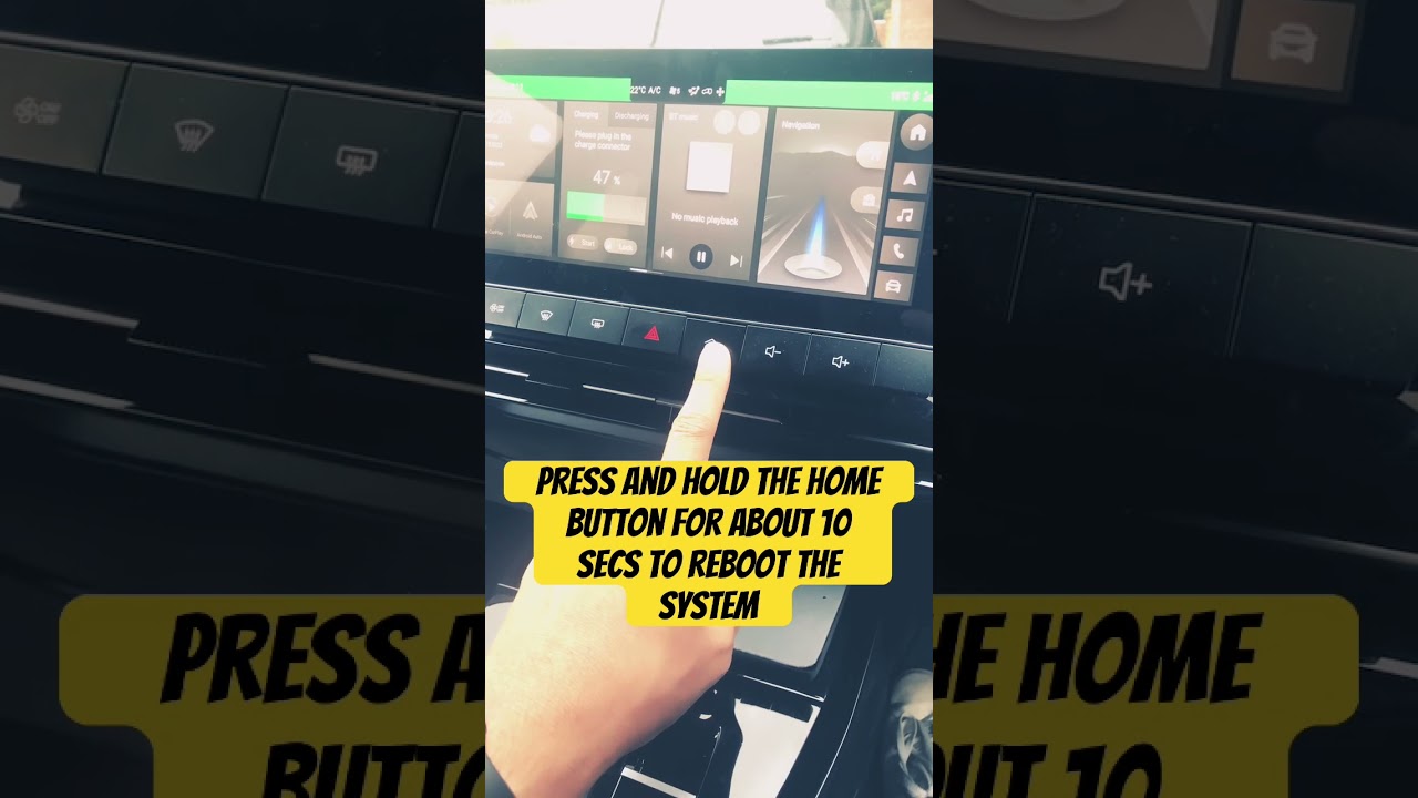 MG4 Infotainment System Reboot #mg4 #mgcars #car #mg