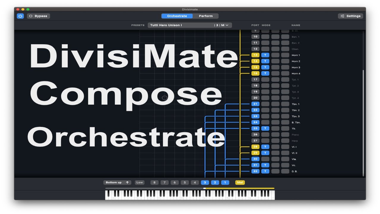 Divisimate - Revolutionary Live Orchestration From Your Template