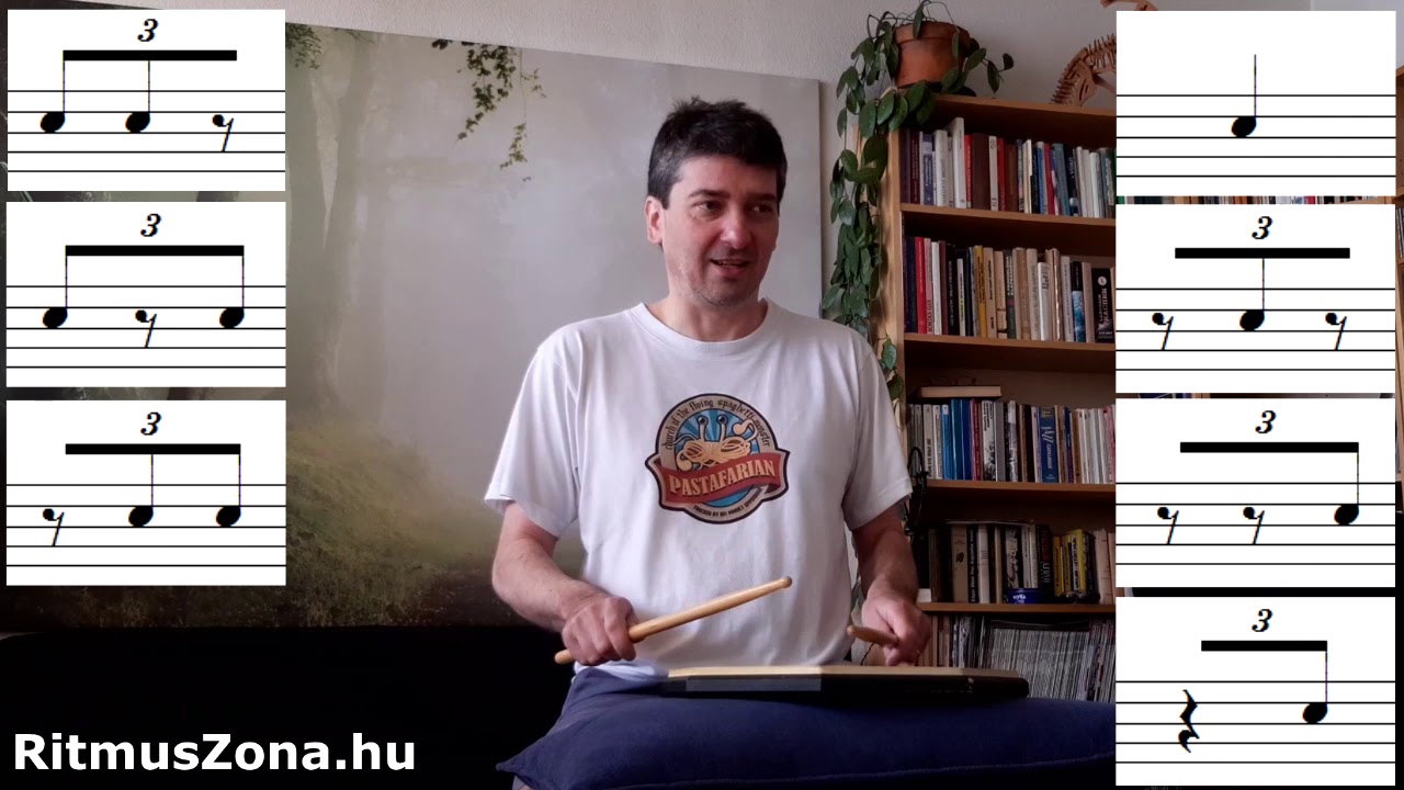 Lapozzunk gumit! 11. rész: ritmusképletek triolák hangjaival