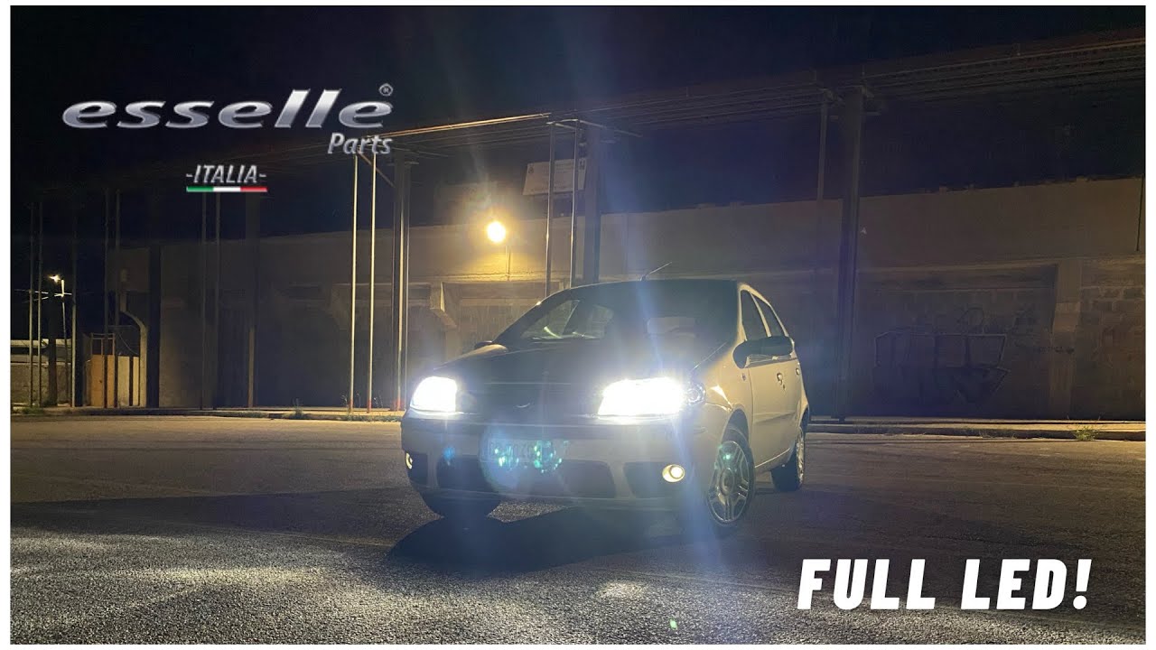 [TUTORIAL] anabbaglianti, abbaglianti e fendinebbia led per Fiat Punto mk3 | by esselle parts