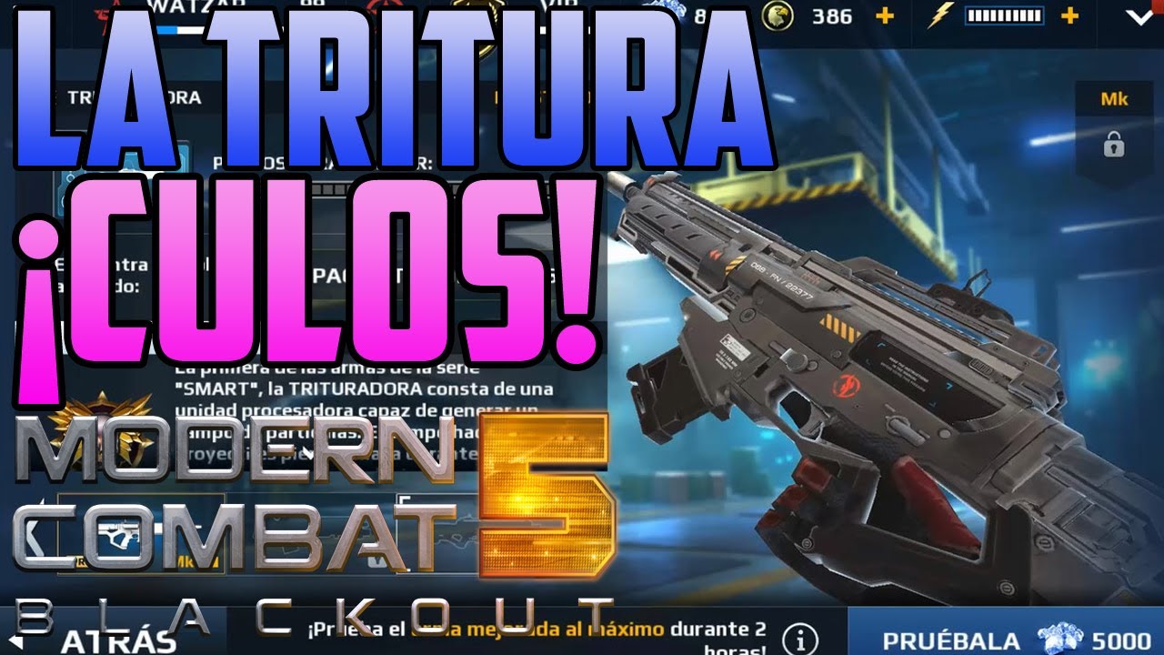PROBANDO LA TRITURADORA DE ¡CULOS! MODERN COMBAT 5