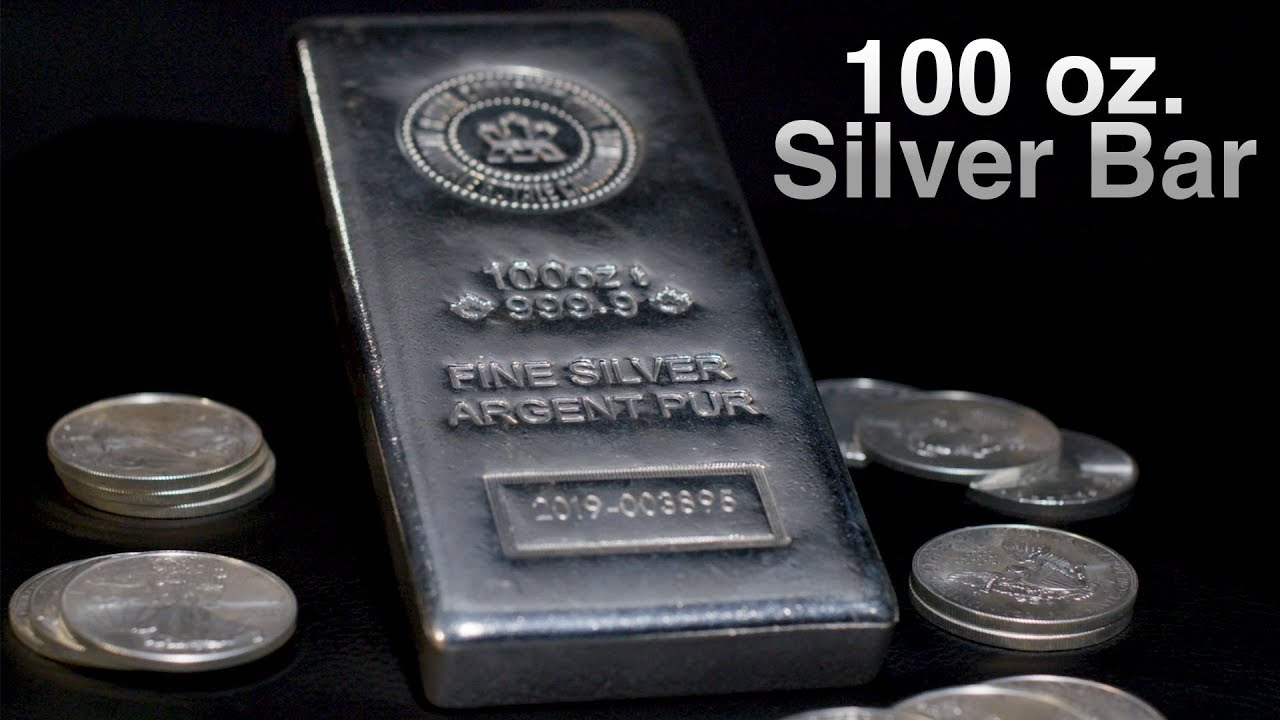 100 oz. Silver Bar