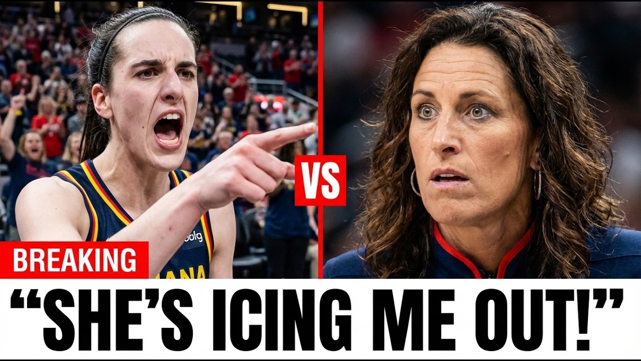 CAITLIN CLARK SNAPS! Coach White Under Fire After Bench Drama!