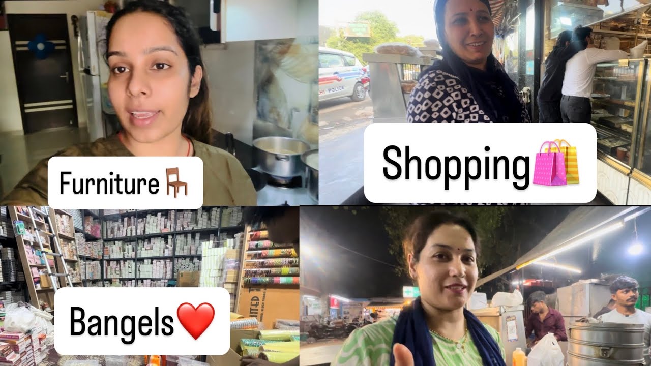 मायके आते ही इतनी Shopping हो जाती है🛍️|| इतनी सुंदर चूड़ियाँ लीं और Almirah 🥰|| @monisagarvlogs || 