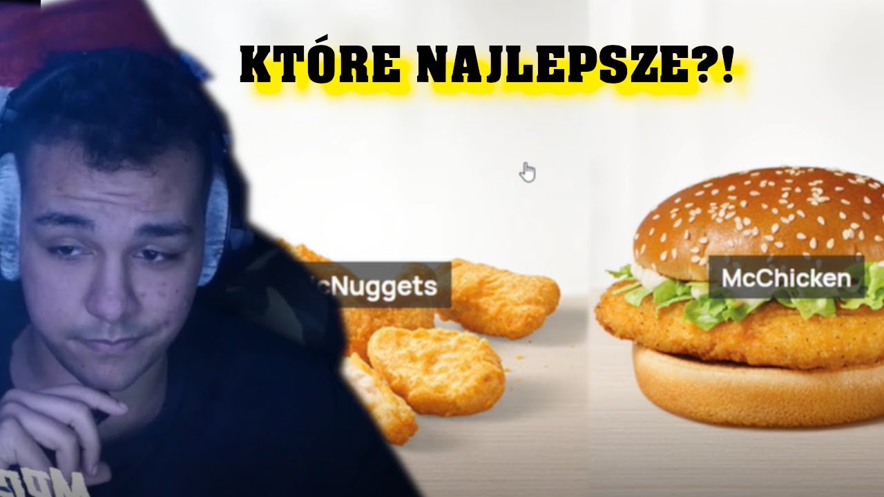 MERGHANI wybiera najlepsze danie w McDonald!
