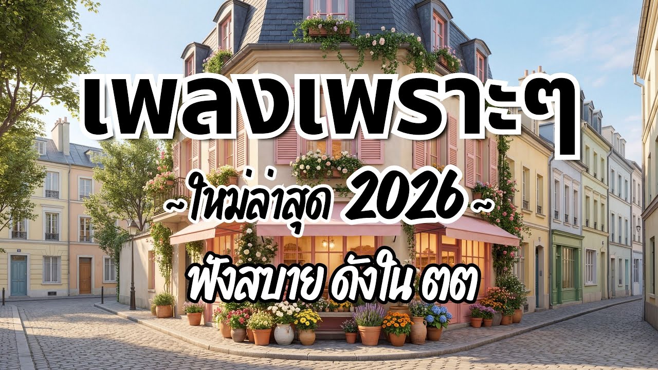 รวมเพลงไทยเพราะๆ ฟังสบาย 2026 (Vol.94)🍃ฟังตอนทำงาน/อ่านหนังสือ(ไม่มีโฆษณาคั่น) Pancake Music Station