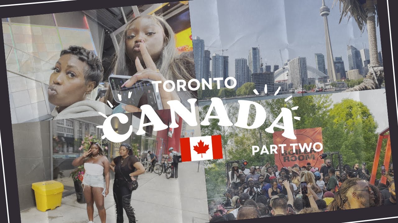 toronto vlog part 2 - ruger concert, boiler room, kuruza, toronto islands and more..