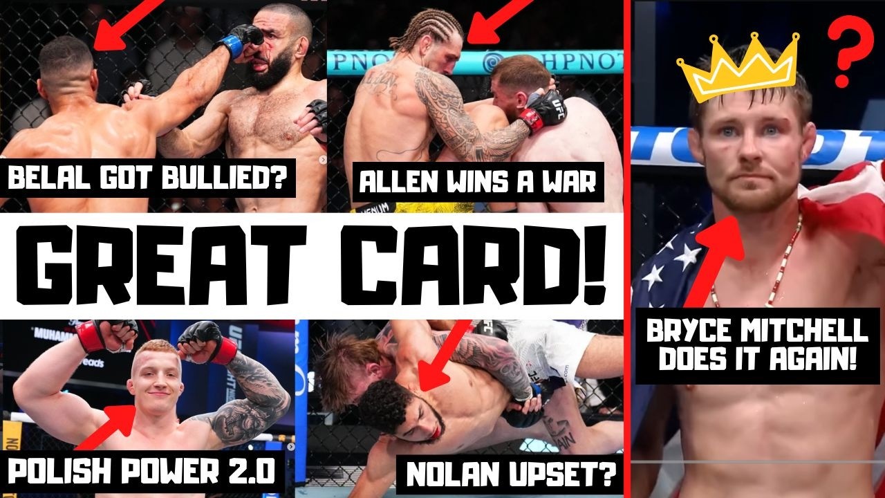 UFC Vegas 118 Event Recap Muhammad vs Bonfim Full Card Reaction & Breakdown