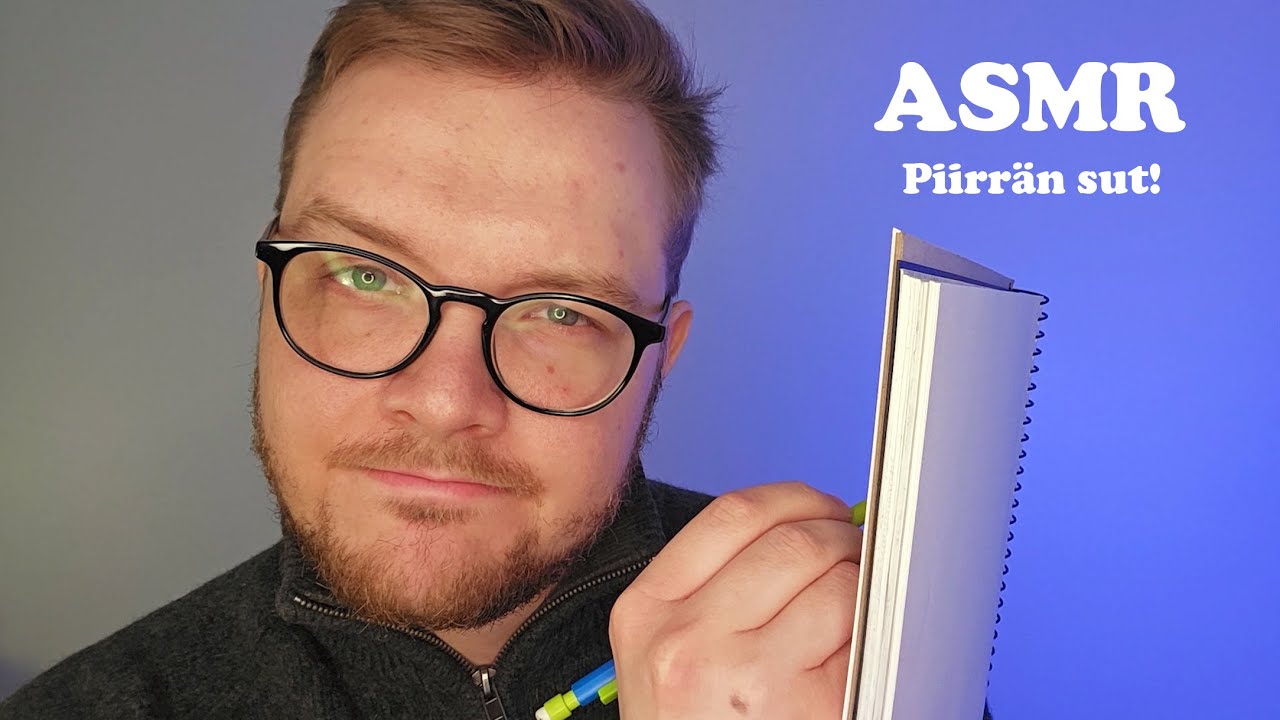 Piirrän sut! (Roleplay) ✏️ ASMR Suomi