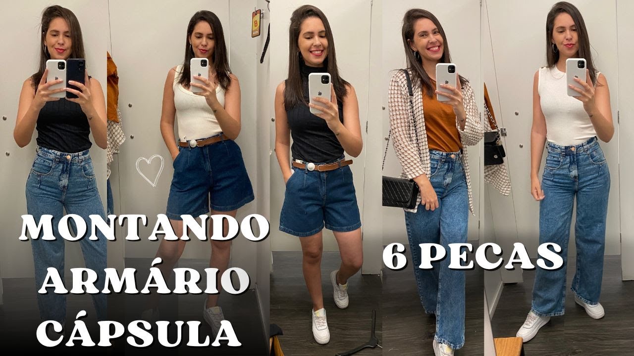 MINIMALISMO: MONTANDO GUARDA-ROUPA INTELIGENTE | COMPREI + 6 PEÇAS VERSÁTEIS NA RENNER E C&A