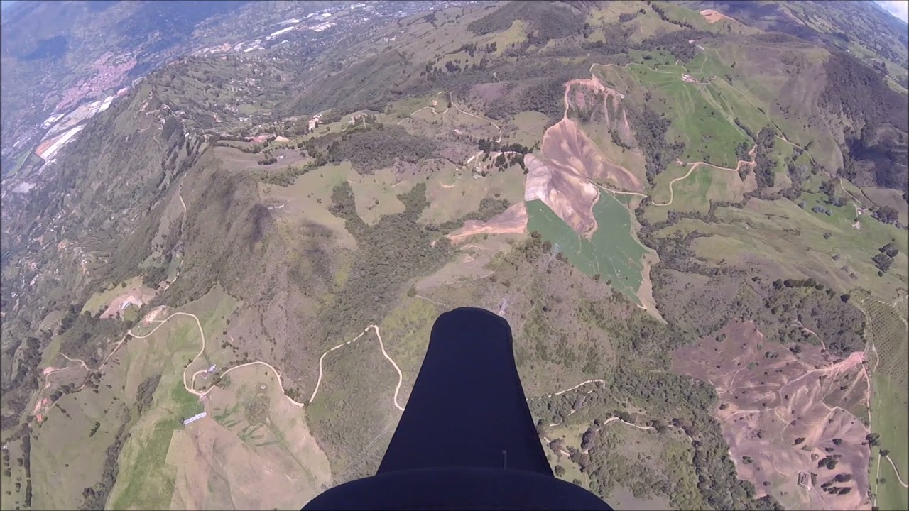 Matasanos a Santa fe de Ant vuelo cross Parapente