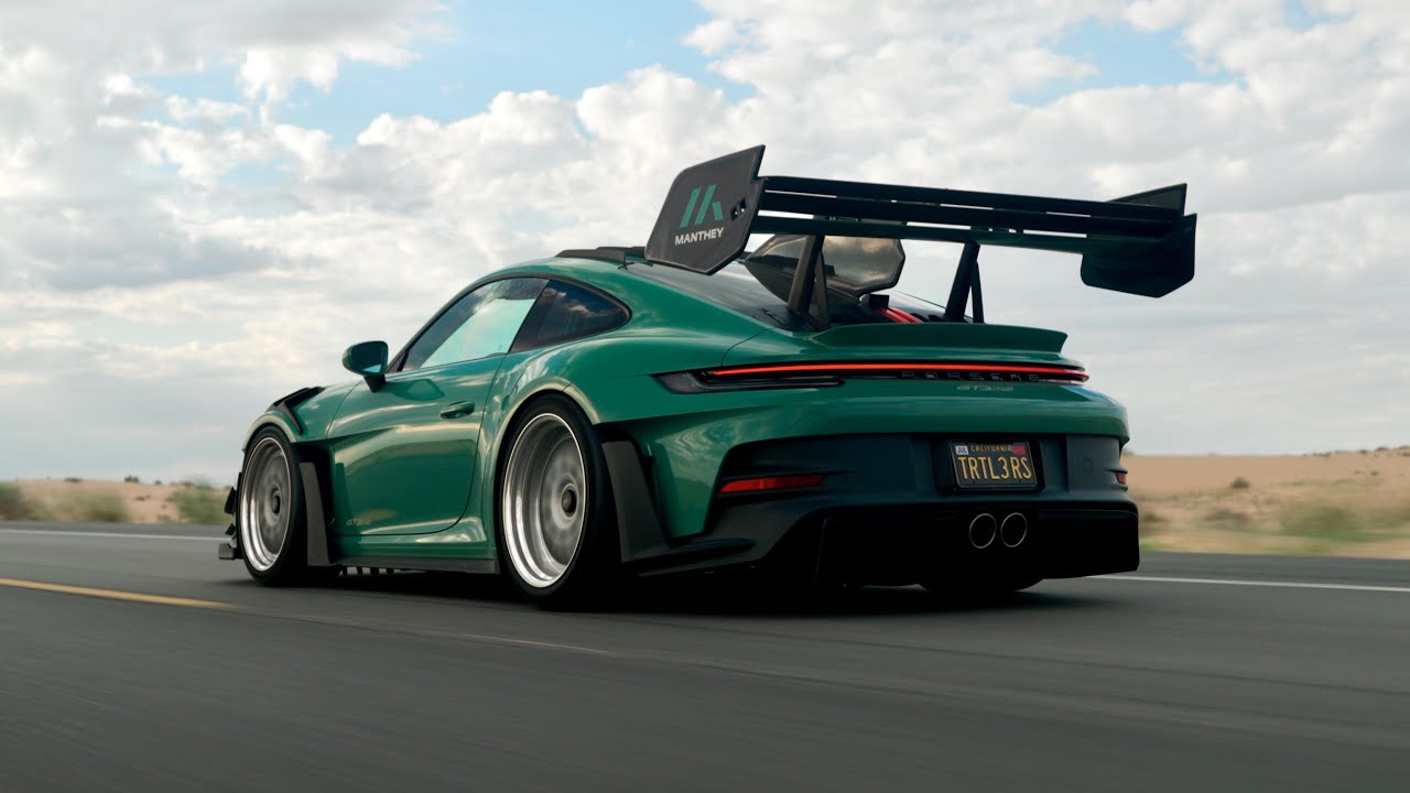 Manthey 992 GT3RS in the Dunes |4K|