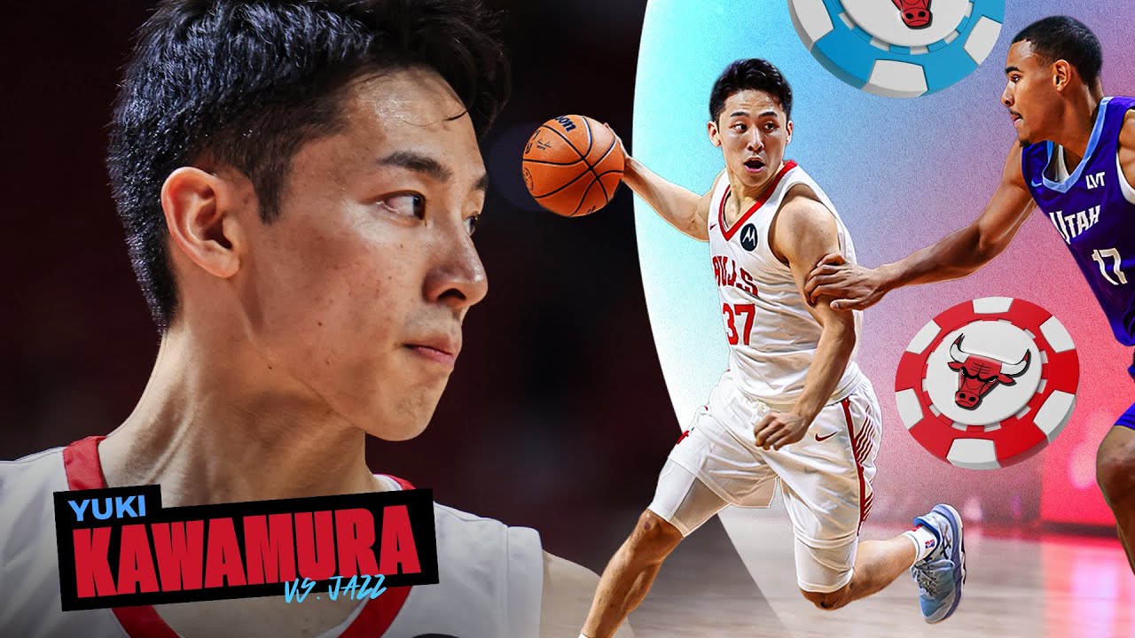 Yuki Kawamura DOMINATES in Summer League 🔥🇯🇵 20 PTS & 10 AST vs. Utah | Chicago Bulls Highlights
