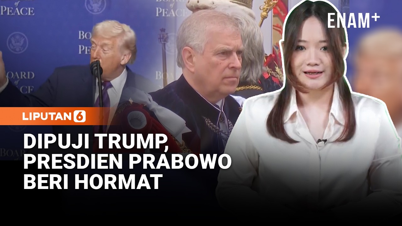 Pangeran Andrew Diamankan Dalam Kasus Epstein| Prabowo Beri Hormat Usai Dipuji Trump| Liputan6