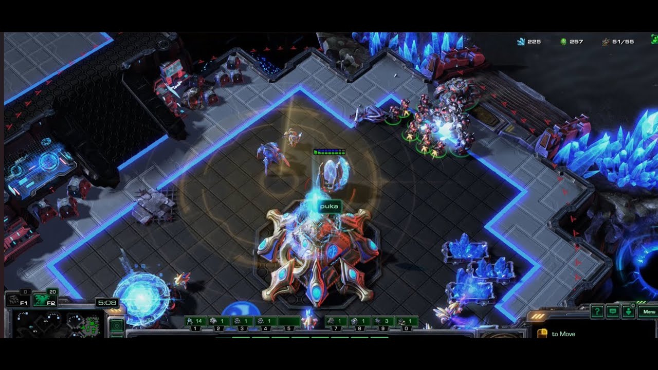StarCraft II 2025 Terran Fast marine marauder push kill the protoss