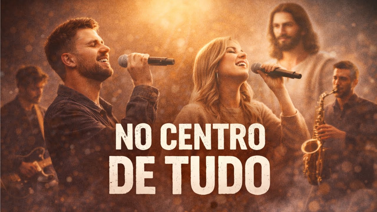 MÚSICA GOSPEL - WORSHIP - No Centro de Tudo - MÚSICA GROOVE - LOUVOR GOSPEL 2026 - HINOS EVANGÉLICOS