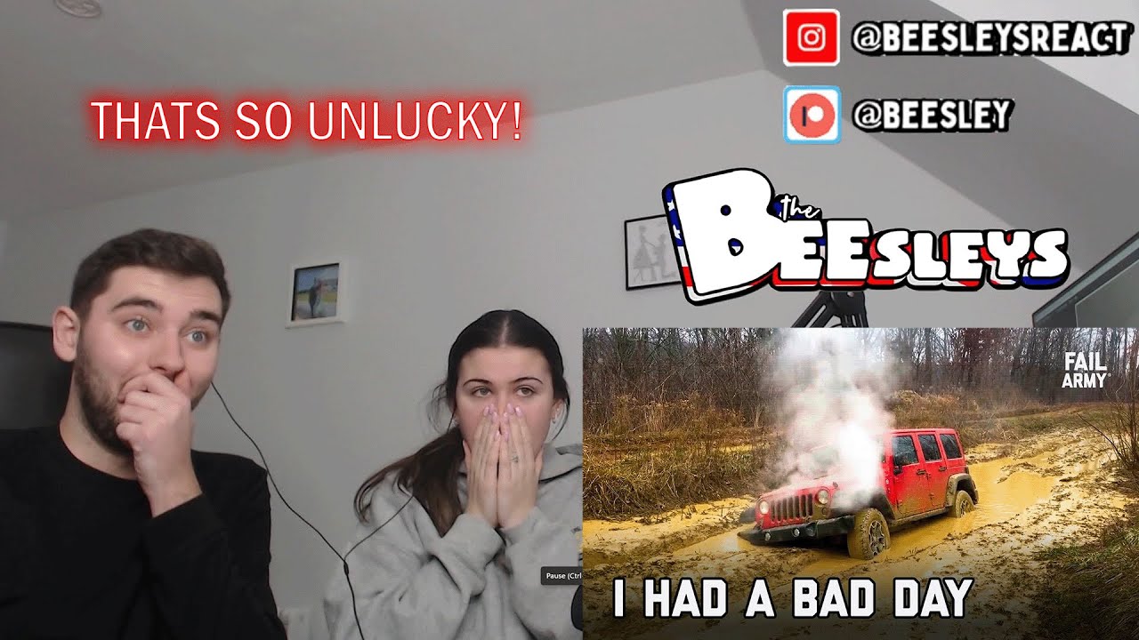British Couple Reacts to People Having A Worse Day Than You: Funny Fails | FailArmy