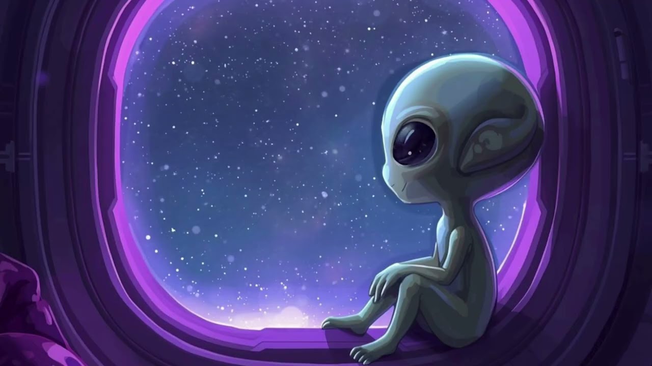 Deep Space Sleep | Alien Ship Window • Spaceship Drone Hum • 11 Hour Cosmic Ambient