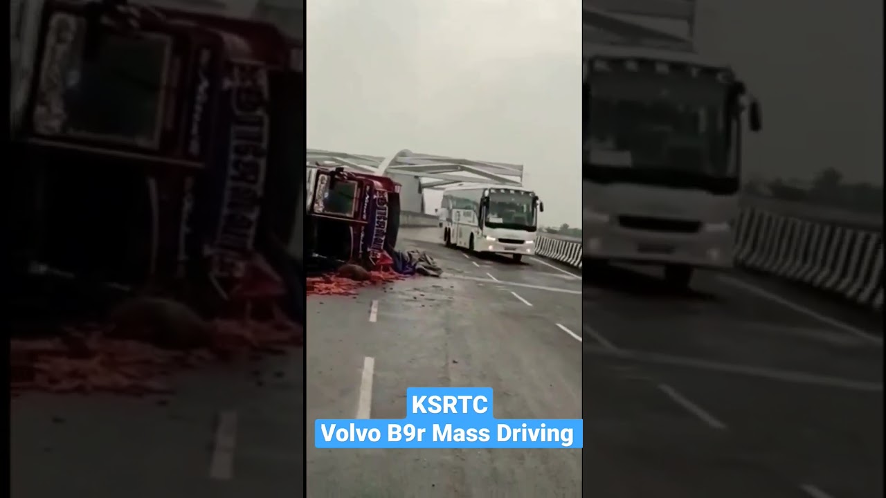 Volvo b9r Mass Driving🔥🔥🔥on Mysuru Expressway