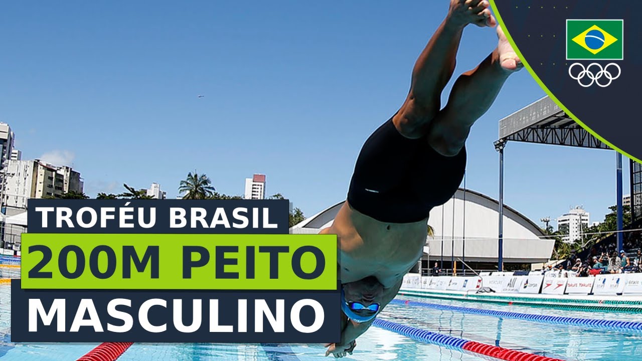 Troféu Brasil de Natação 2023 - Raphael Rached vence os 200m peito masculino
